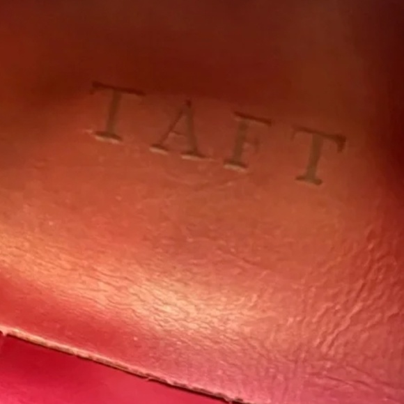 TAFT Jack Sneaker gold brown red lace size 10 (44) - Picture 10 of 11